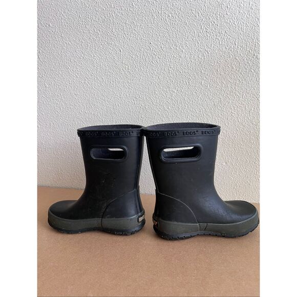 BOGS BOYS' SKIPPER II SOLID RAIN BOOTS - ROUND TOE size 9 - Picture 2 of 6